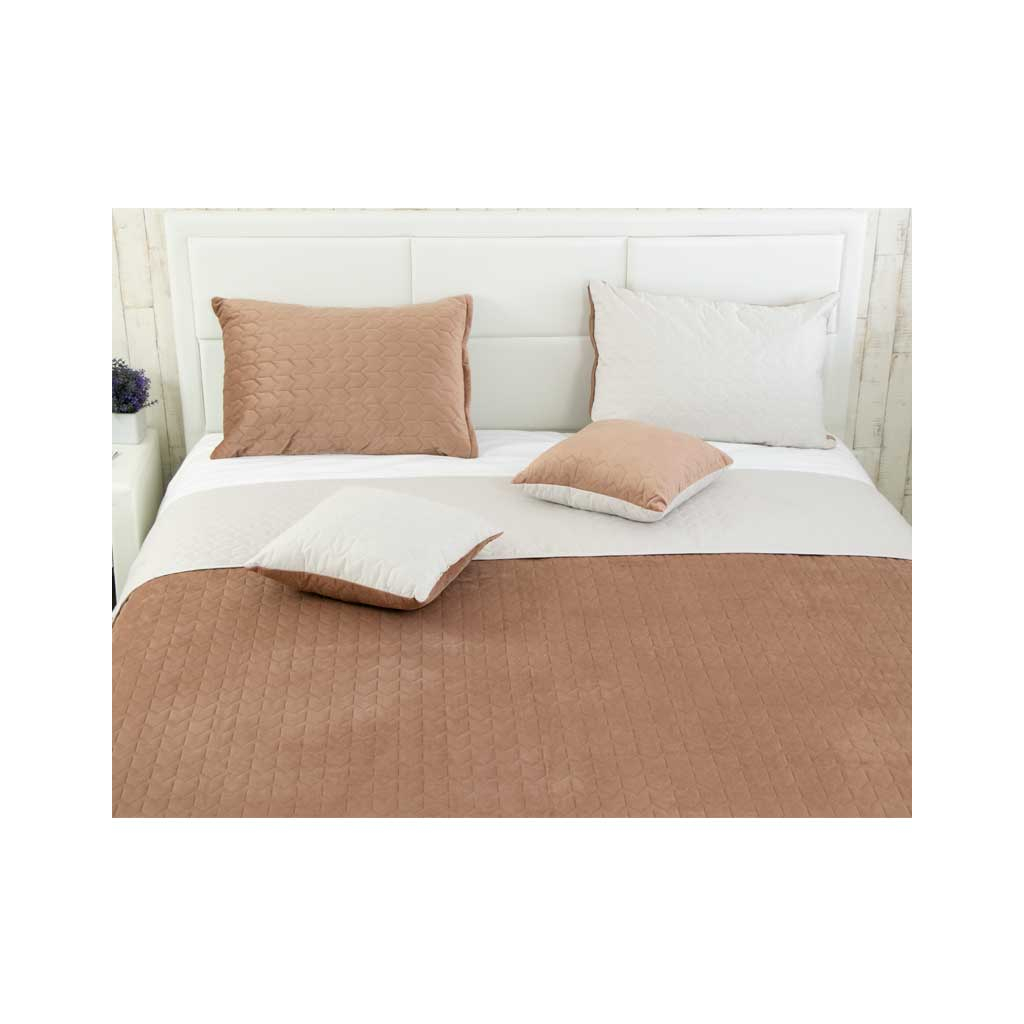 Подушка Руно декоративна Velour Latte 40х40 (311.55_Latte) - зображення 2