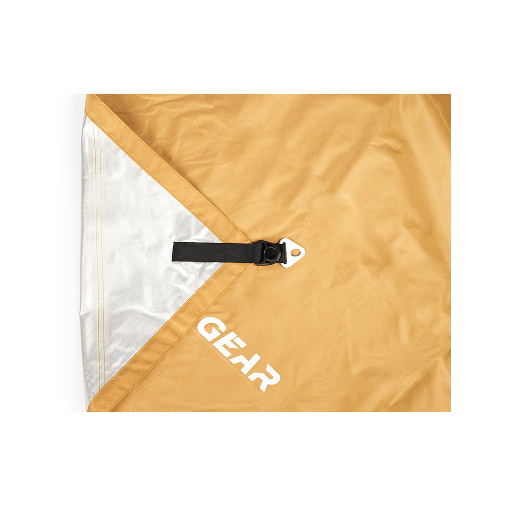 Тент 3F Ul Gear Square 210D 5x6 Khaki (SQ210D5-6HK) - зображення 4