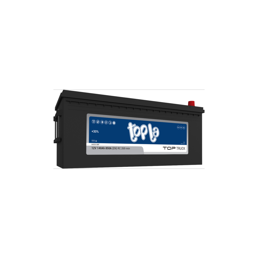 Акумулятор автомобільний Topla 140 Ah/12V TOP Truck (231 612) - зображення 1