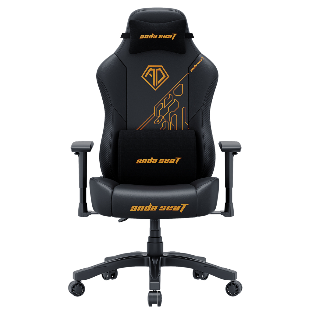 Крісло ігрове Anda Seat Phantom 3 Fabric Size L Dark Grey (AD18Y-06-GB-F) - зображення 2