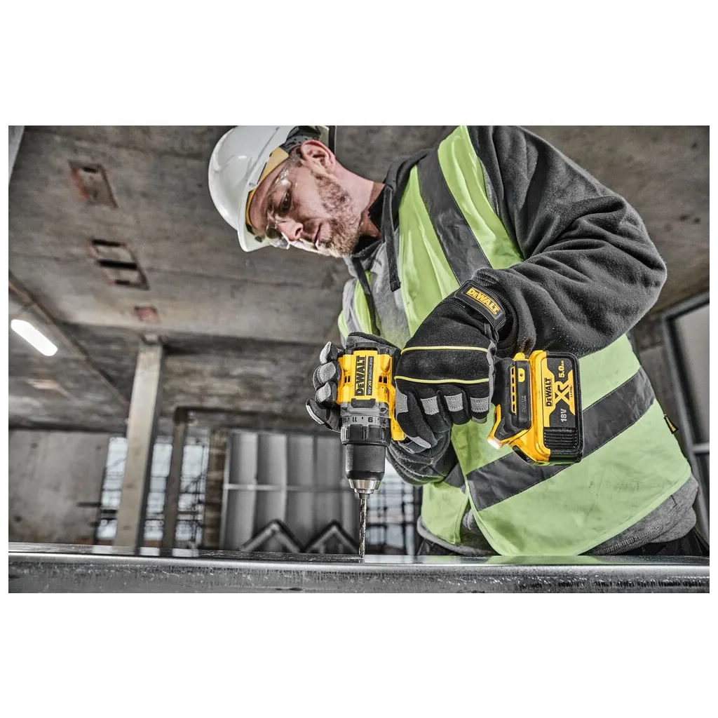 Шуруповерт DeWALT XR Li-Ion 18V 5Ah, 90 Нм, 0-650/0-2000 об/хв (DCD800P2T) - зображення 3