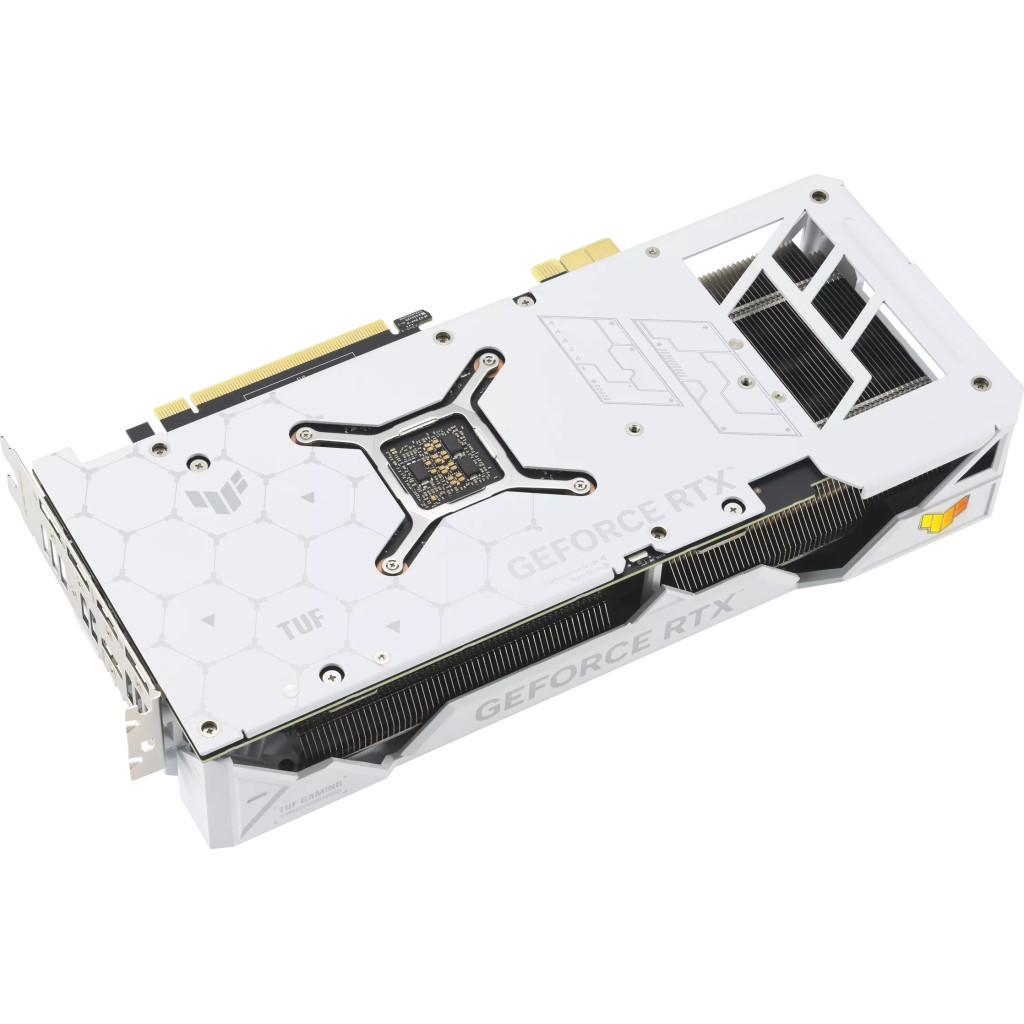 Відеокарта ASUS GeForce RTX4070Ti SUPER 16Gb BTF WHITE OC Edition (TUF-RTX4070TIS-O16G-BTF-WHITE) - зображення 10