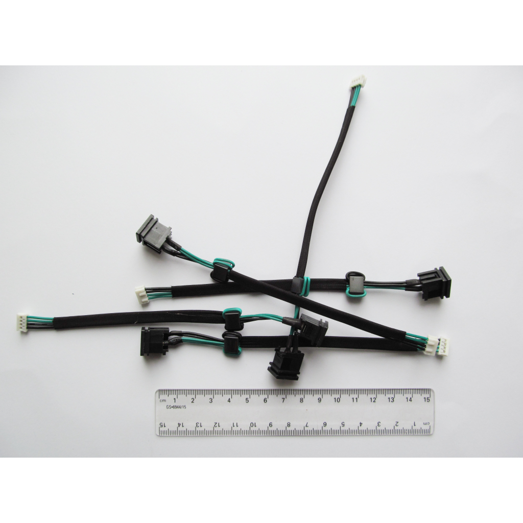 Роз'єм живлення ноутбука з кабелем для Toshiba PJ067 (5.5mm x 2.5mm), 4-pin, 16 см Универсальный (A49022) - зображення 1