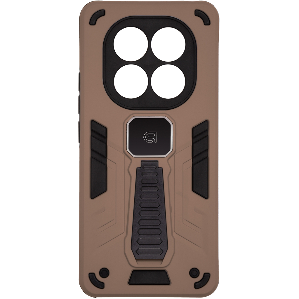 Чохол до мобільного телефона Armorstandart Proover Xiaomi Redmi Note 14 Pro 4G / 14 Pro 5G / Poco X7 5G Brown (ARM85792) - зображення 1