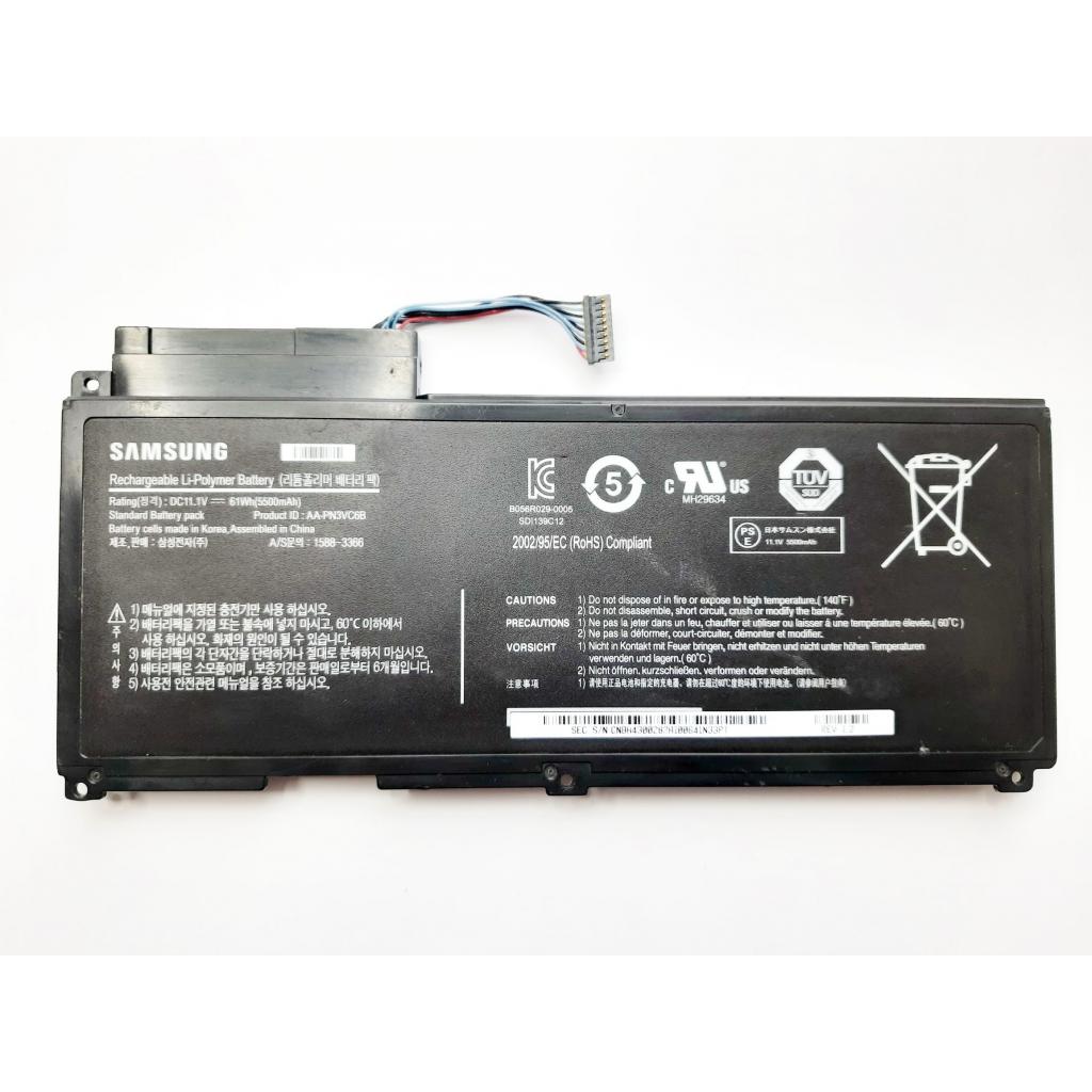 Акумулятор до ноутбука Samsung SF510 AA-PN3VC6B, 61Wh (5500mAh), 6cell, 11.1V, Li-Pol (A47622) - зображення 1