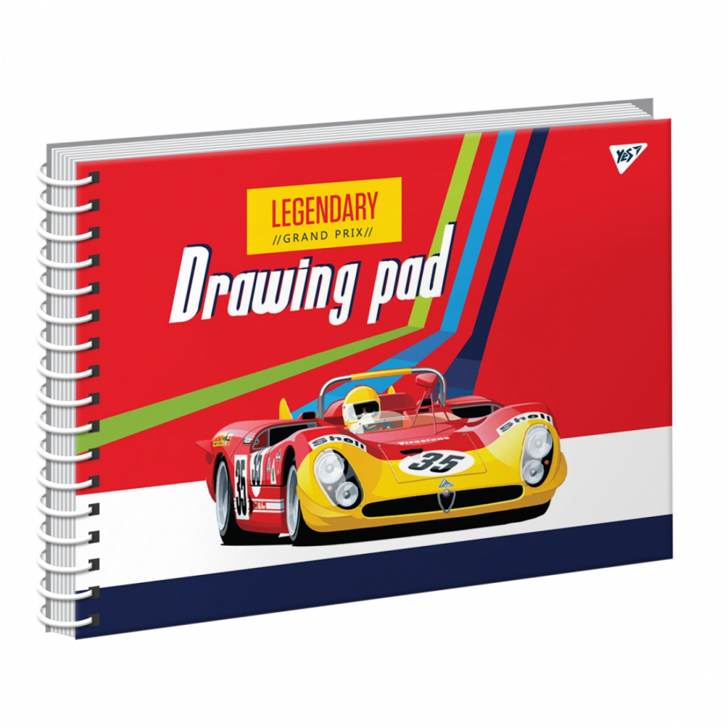 Альбом для малювання Yes А4 Grand prix на спіралі, 20 аркушів (130476) - зображення 3
