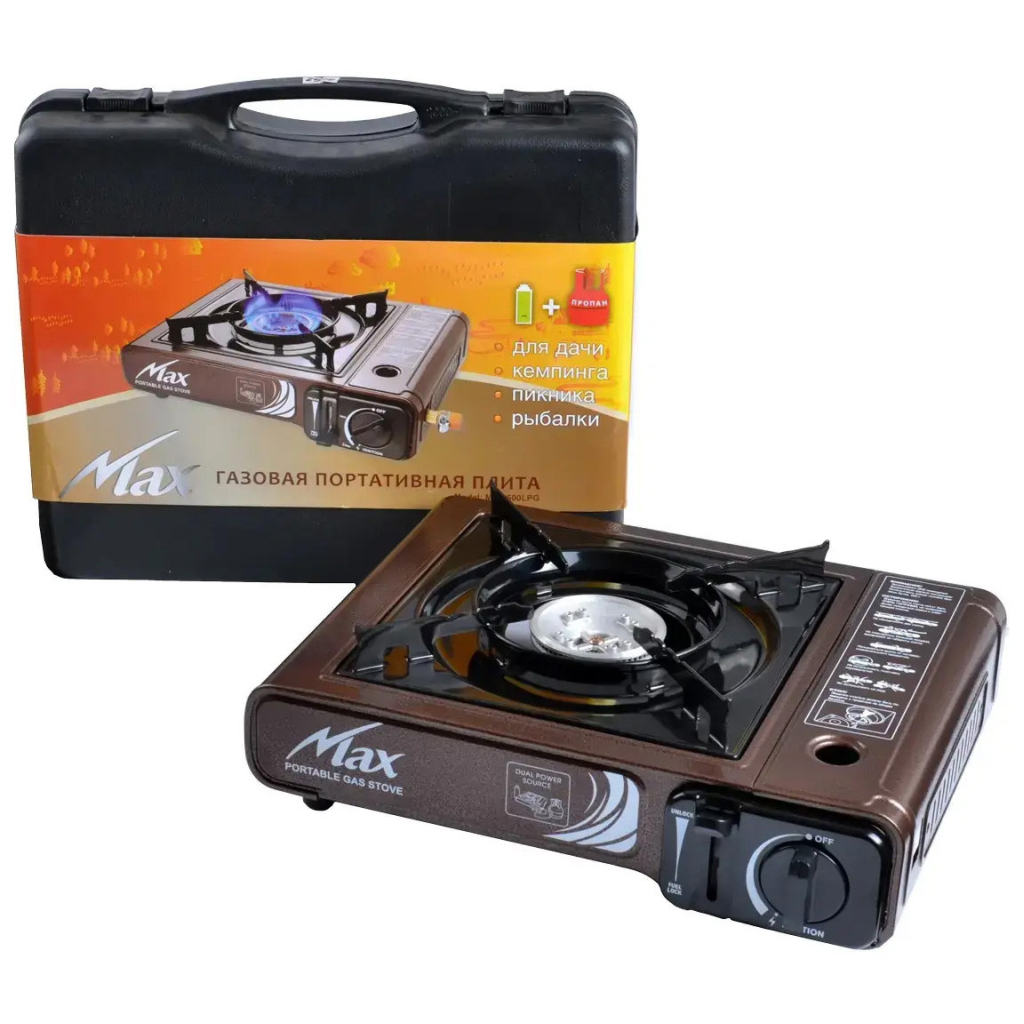 Портативна газова плитка Voltronic MAX YT45960 (YT45960) - picture 4