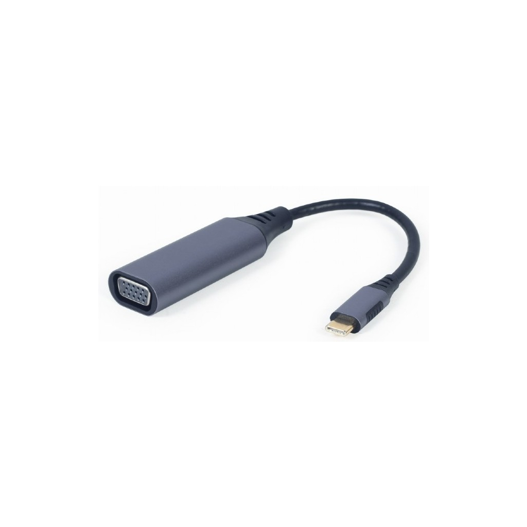 Перехідник USB Type-C to VGA, Full HD 60Hz Cablexpert (A-USB3C-VGA-01) - зображення 2