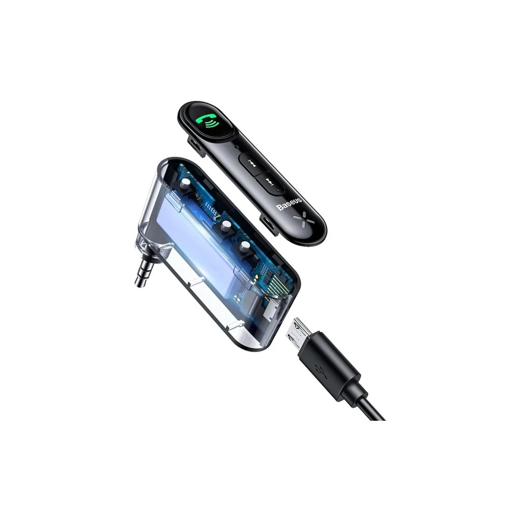 FM модулятор Baseus BSBA-02 Black (WXQY010001) - зображення 4