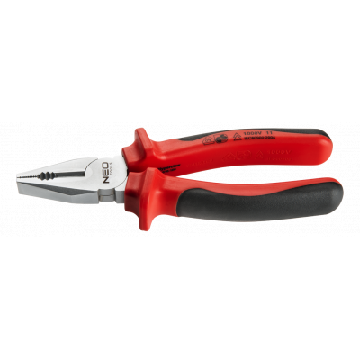 Плоскогубці Neo Tools комбіновані, 180 мм (1000 В) (01-051) - зображення 1