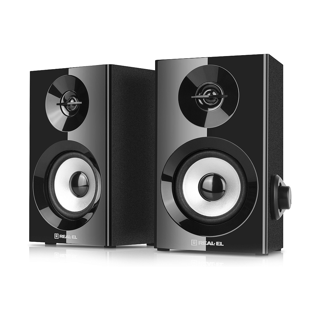 Акустична система REAL-EL S-228 Black (EL121200014) - зображення 1