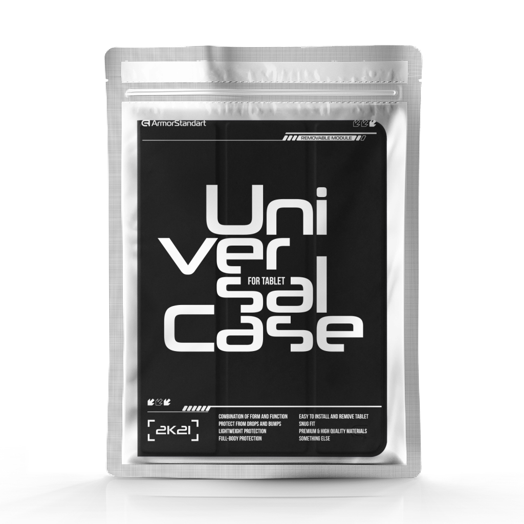 Чохол до планшета Armorstandart Чехол планшетов ArmorStandart Slim Silicone Hooks 11 Black (ARM81931) - зображення 6