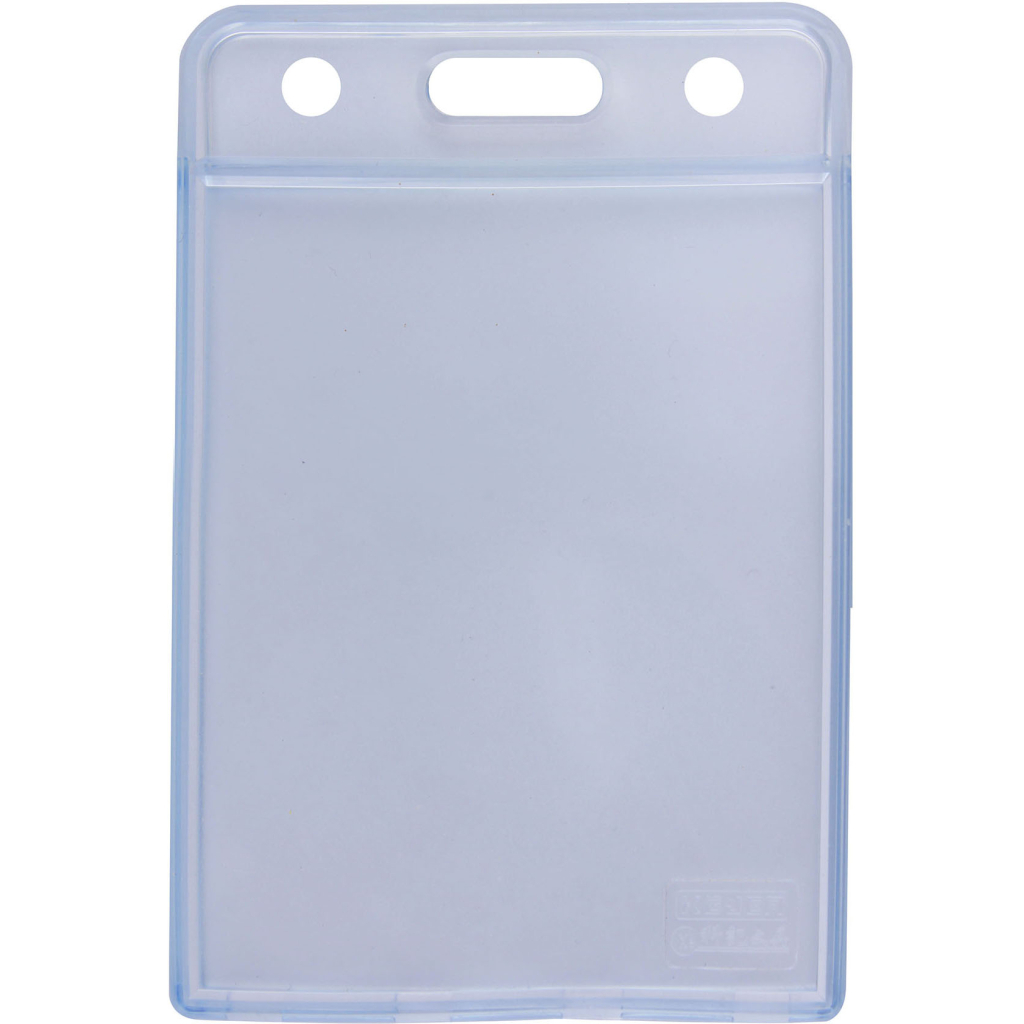 Бейдж Optima вертикальний PVC, 74х105 мм (O45620) - зображення 1