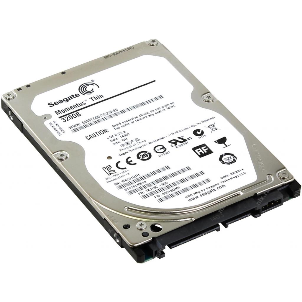 Жорсткий диск для ноутбука 2.5" 320GB Seagate (# 1KJ15C-899 / ST320LM010-WL-FR #) - зображення 2