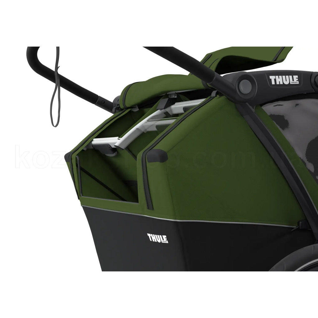 Коляска Thule Chariot Cab Double (Cypress Green) (TH 10204021) - зображення 9