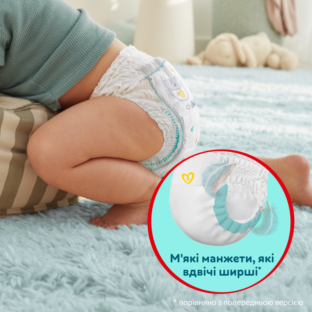 Підгузки Pampers Premium Care Pants Midi Розмір 3 70 шт (8001090759955) - зображення 6