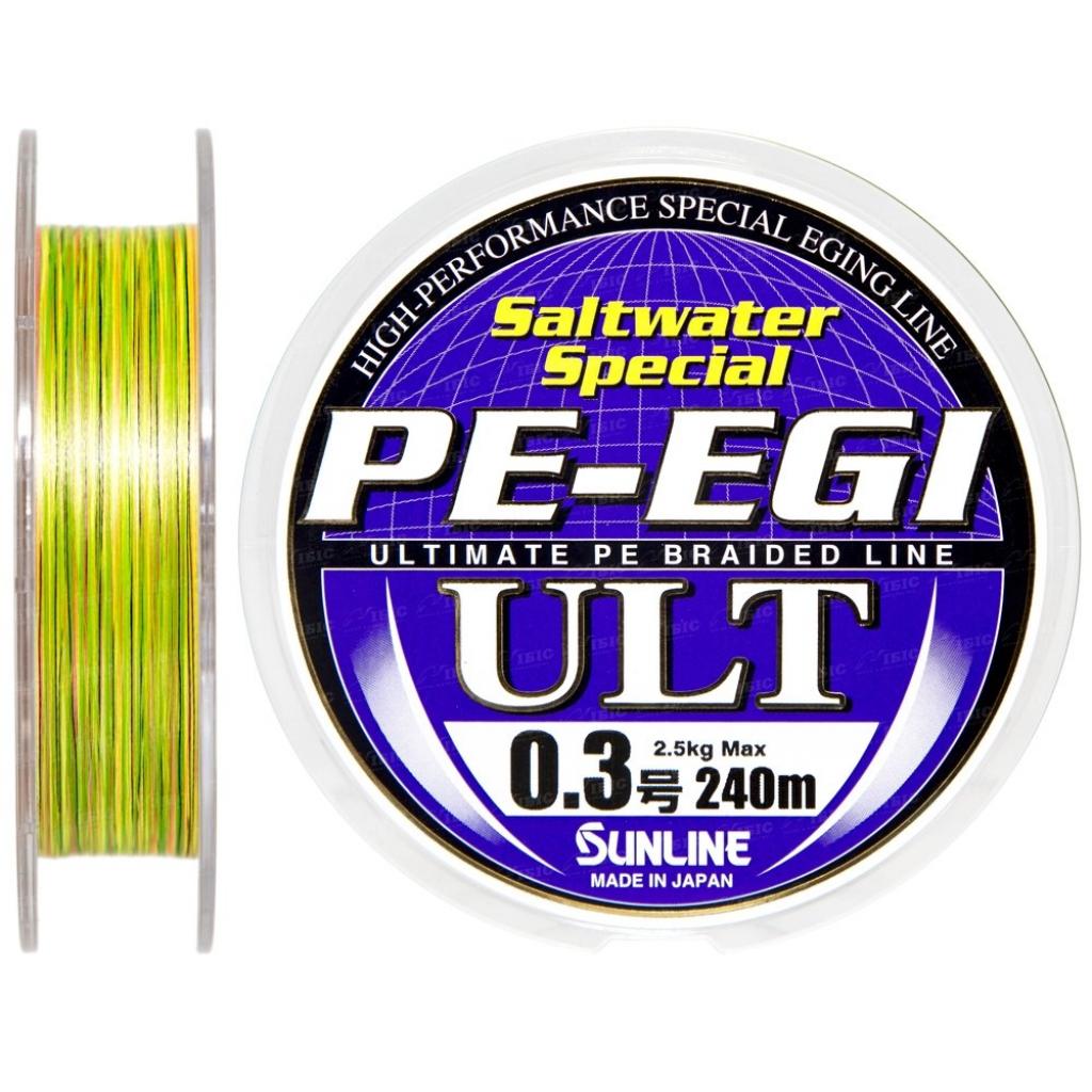 Шнур Sunline PE-EGI ULT 240m #0.3/0.09мм 2.5кг (1658.05.98) - зображення 1