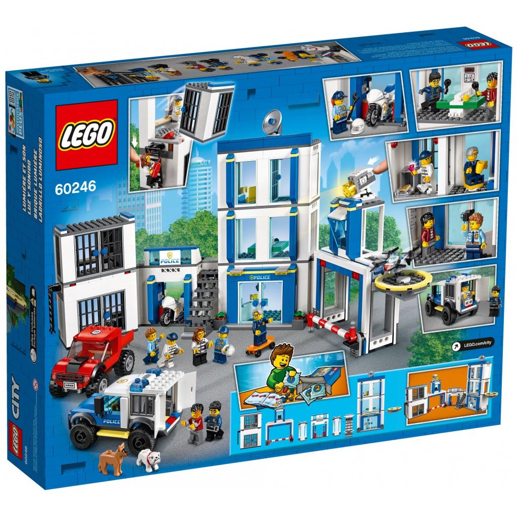 Конструктор LEGO City Police Поліцейська дільниця 743 деталі (60246) - зображення 6