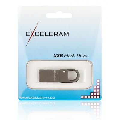 USB флеш накопичувач eXceleram 64GB U6M Series Dark USB 3.1 Gen 1 (EXU3U6MD64) - изображение 6