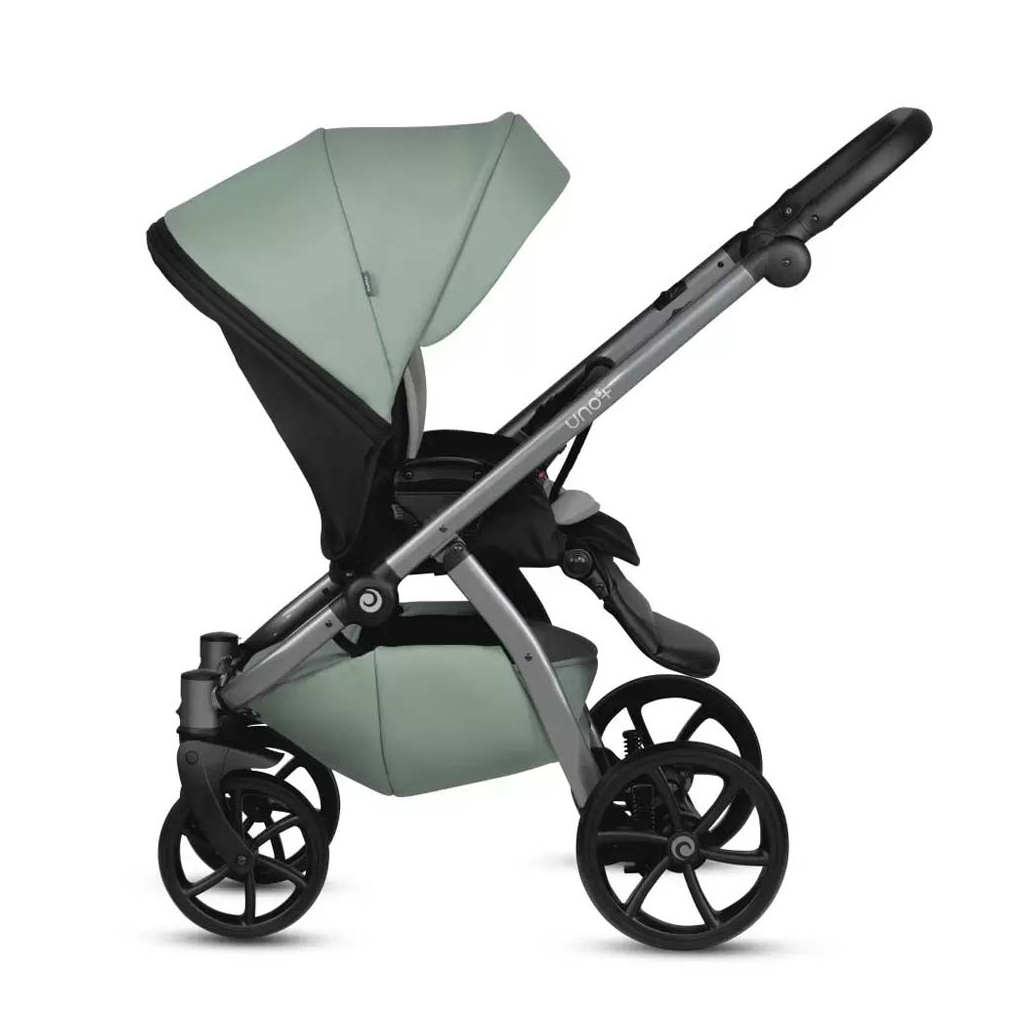 Коляска TUTIS 2 в 1 Uno5+ Leather collection (Sage) (1402039) - зображення 5