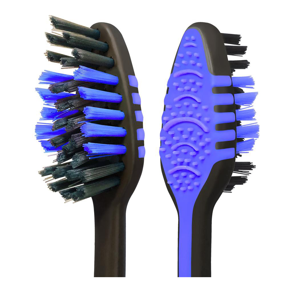 Зубна щітка Colgate Зіг Заг Деревне вугілля середньої жорсткості 3 шт. (8718951305212) - изображение 6