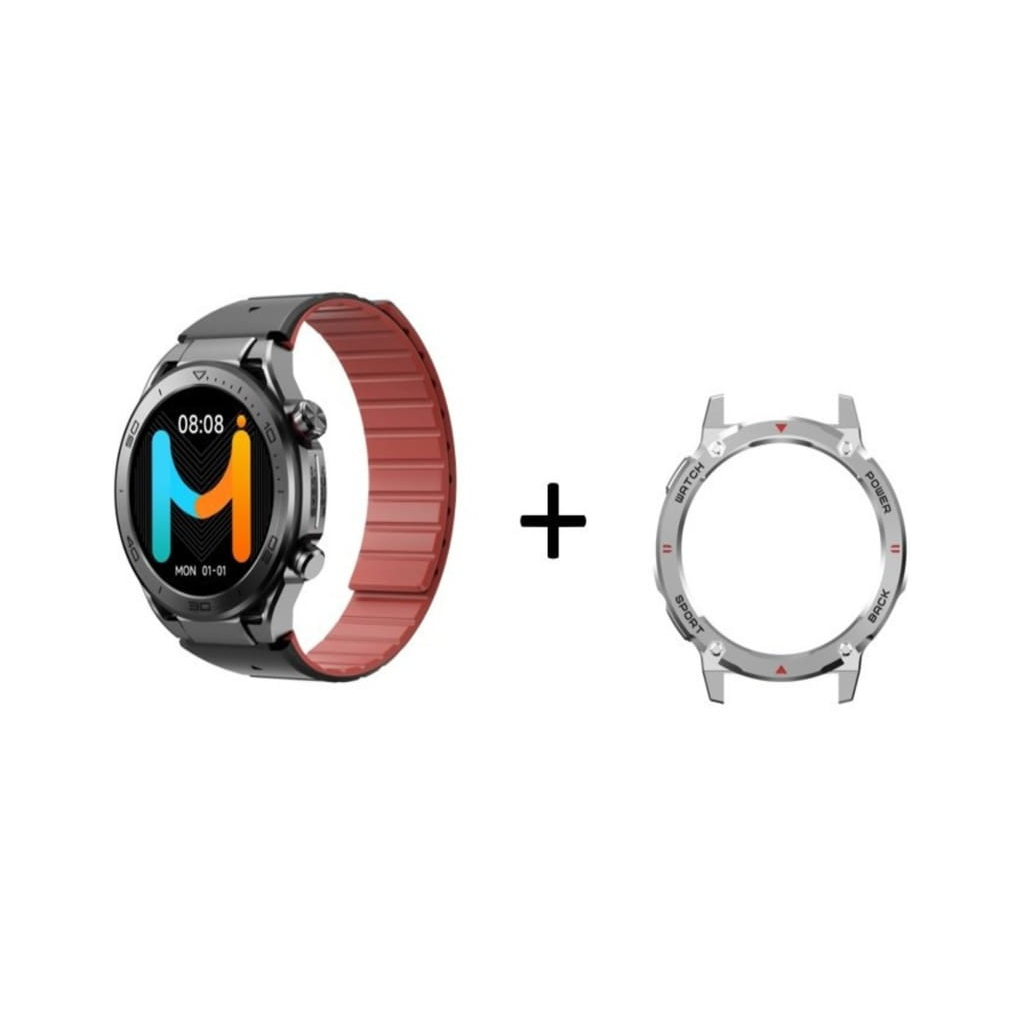 Смарт-годинник iMiki C1 Black Magnetic Strap+Frame - зображення 1