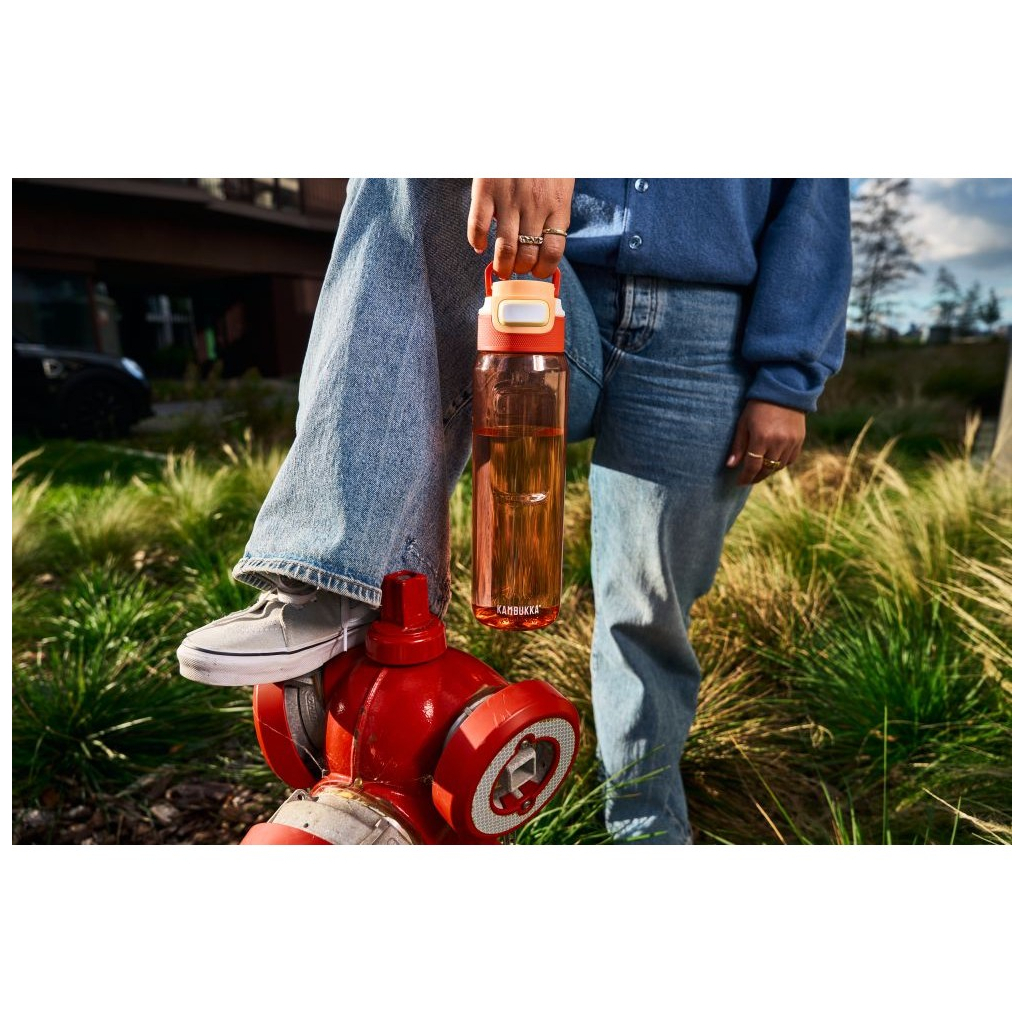 Пляшка для води Kambukka Elton 1000 мл помаранчева (11-03041) - зображення 8