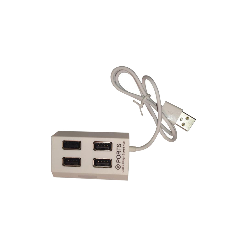 Концентратор Atcom USB TD4004 4port white (10724) - зображення 1