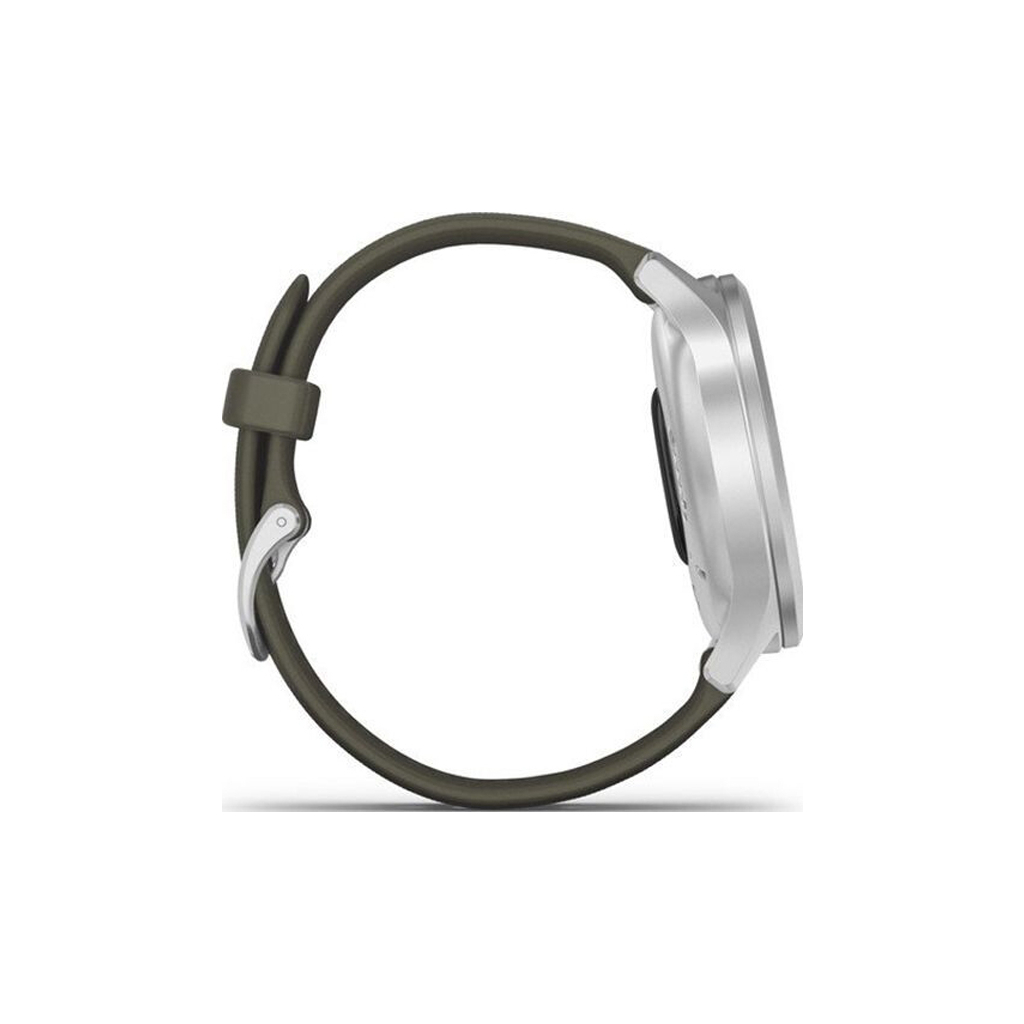 Смарт-годинник Garmin vivomove Style, Silver, Moss, Silicone (010-02240-21) - зображення 5