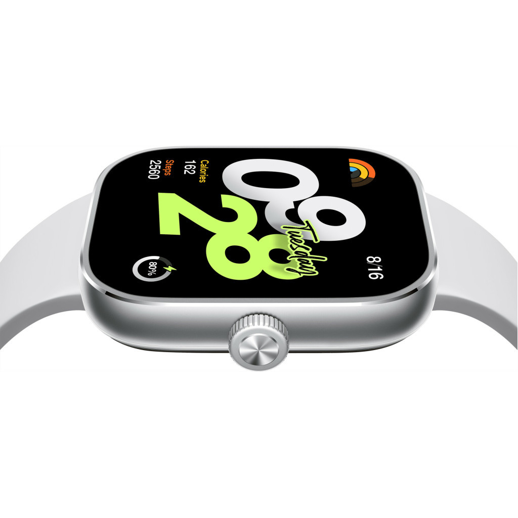 Смарт-годинник Xiaomi Redmi Watch 4 Moonlight Silver (BHR7848GL) (1021343) - зображення 4