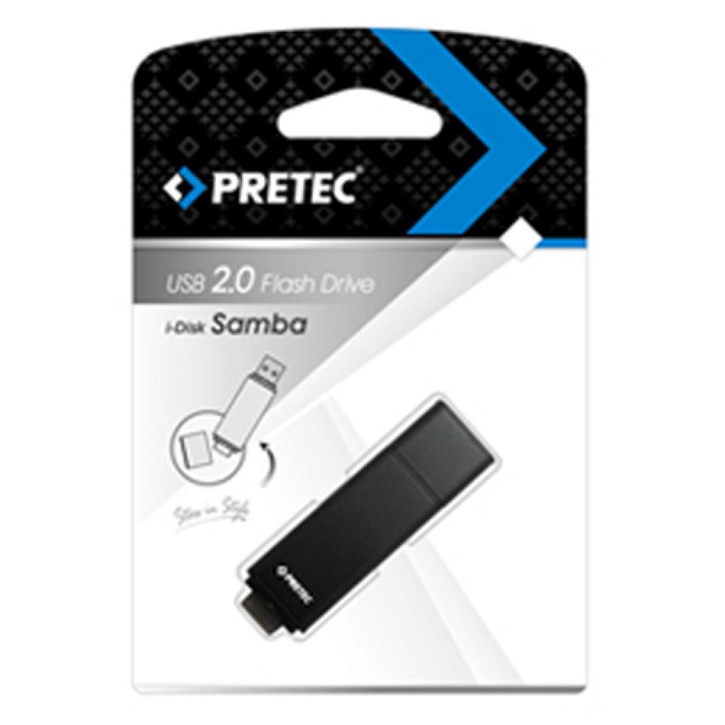 USB флеш накопичувач Pretec 32Gb i-Disk Samba black (SAM32G-B) - зображення 4