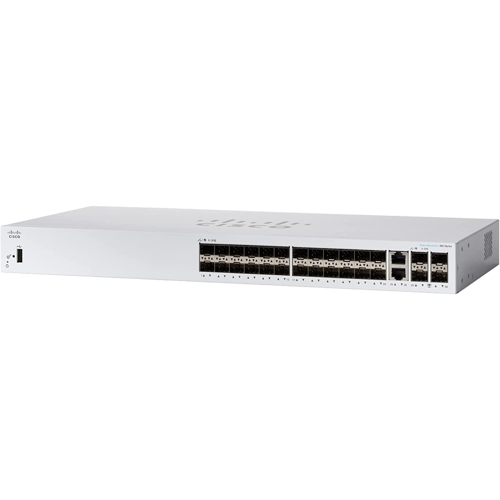 Комутатор мережевий Cisco CBS350-24S-4G-EU - зображення 2