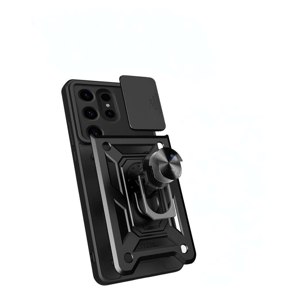 Чохол до мобільного телефона BeCover Military Samsung Galaxy S24 Ultra SM-S928 Black (710683) - зображення 4