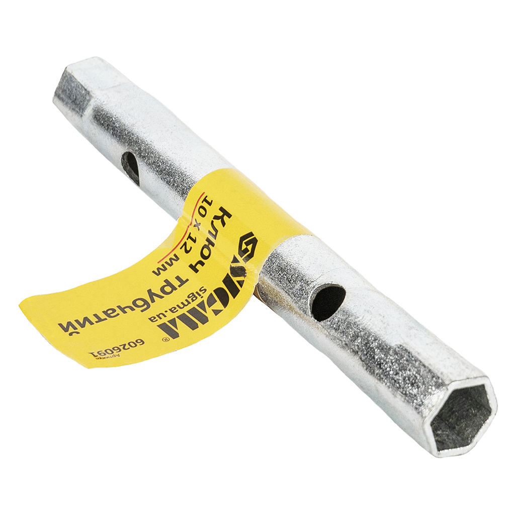 Ключ Sigma трубчастий 10x12мм (6026091) - зображення 4