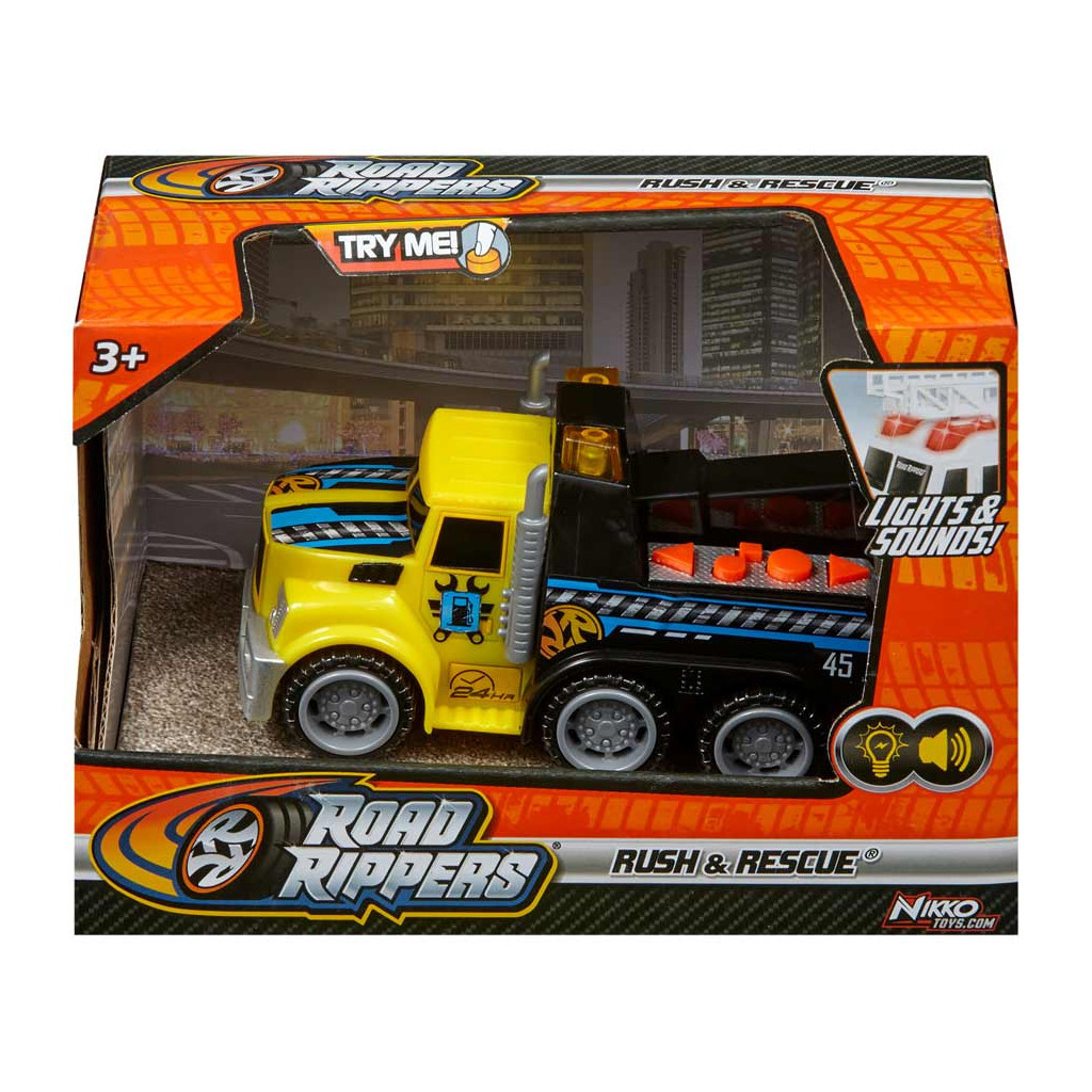 Машина Road Rippers Rush and rescue Евакуатор (20134) - изображение 4