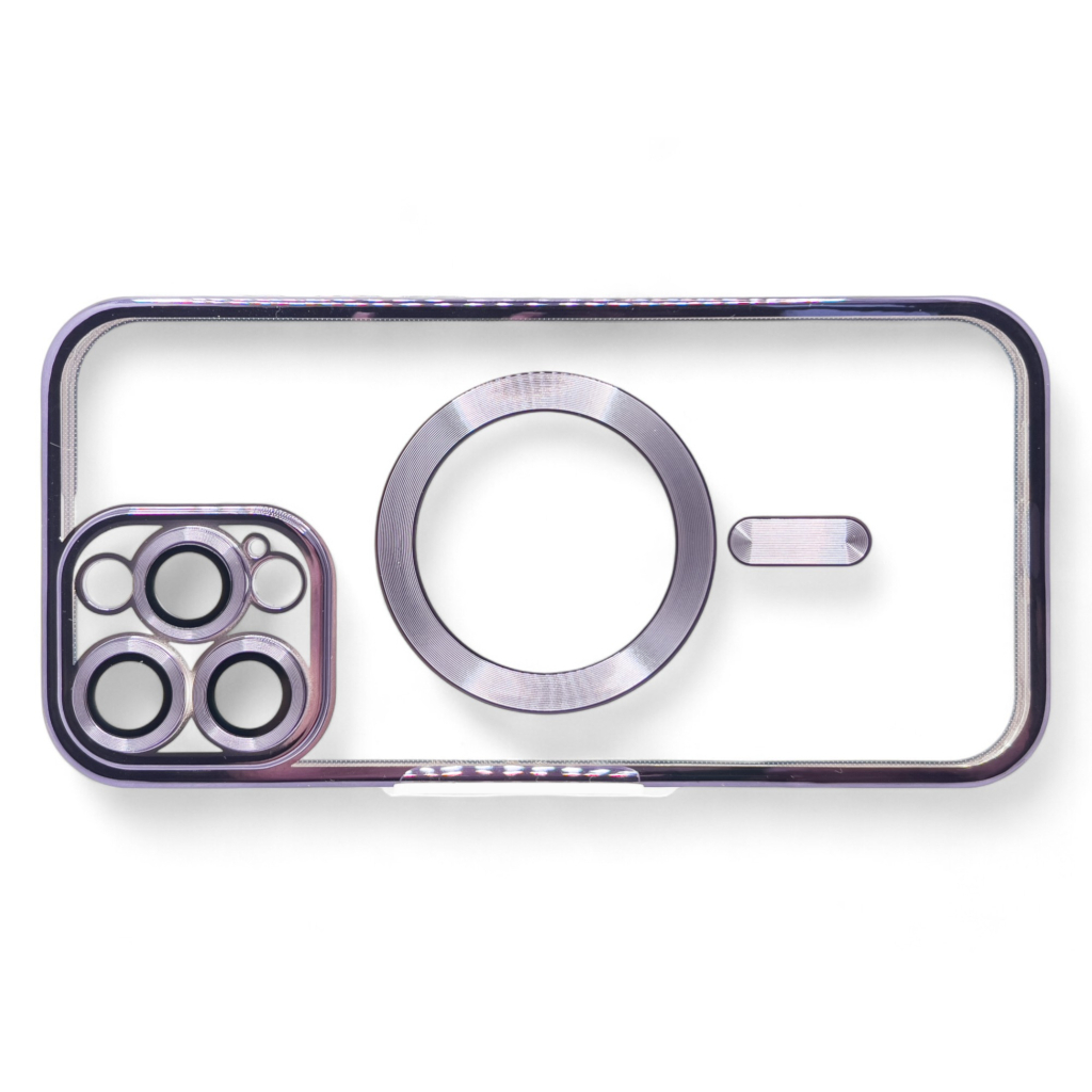 Чохол до мобільного телефона BeCover TPU Chrome Case (MagSafe) для Apple iPhone 16 Pro Purple (712084) - зображення 4