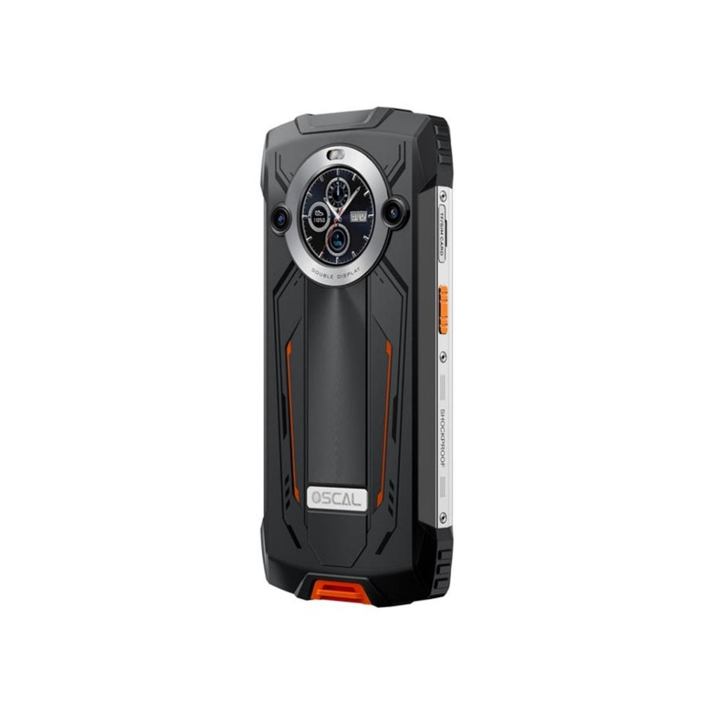 Мобільний телефон Oscal Pilot 2 8/256GB Orange - зображення 6