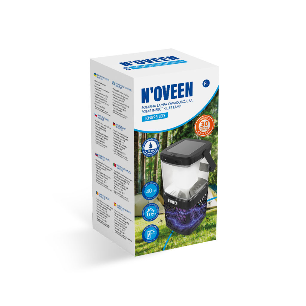 Інсектицидна лампа N'oveen IKN895 (RL074376) - изображение 9