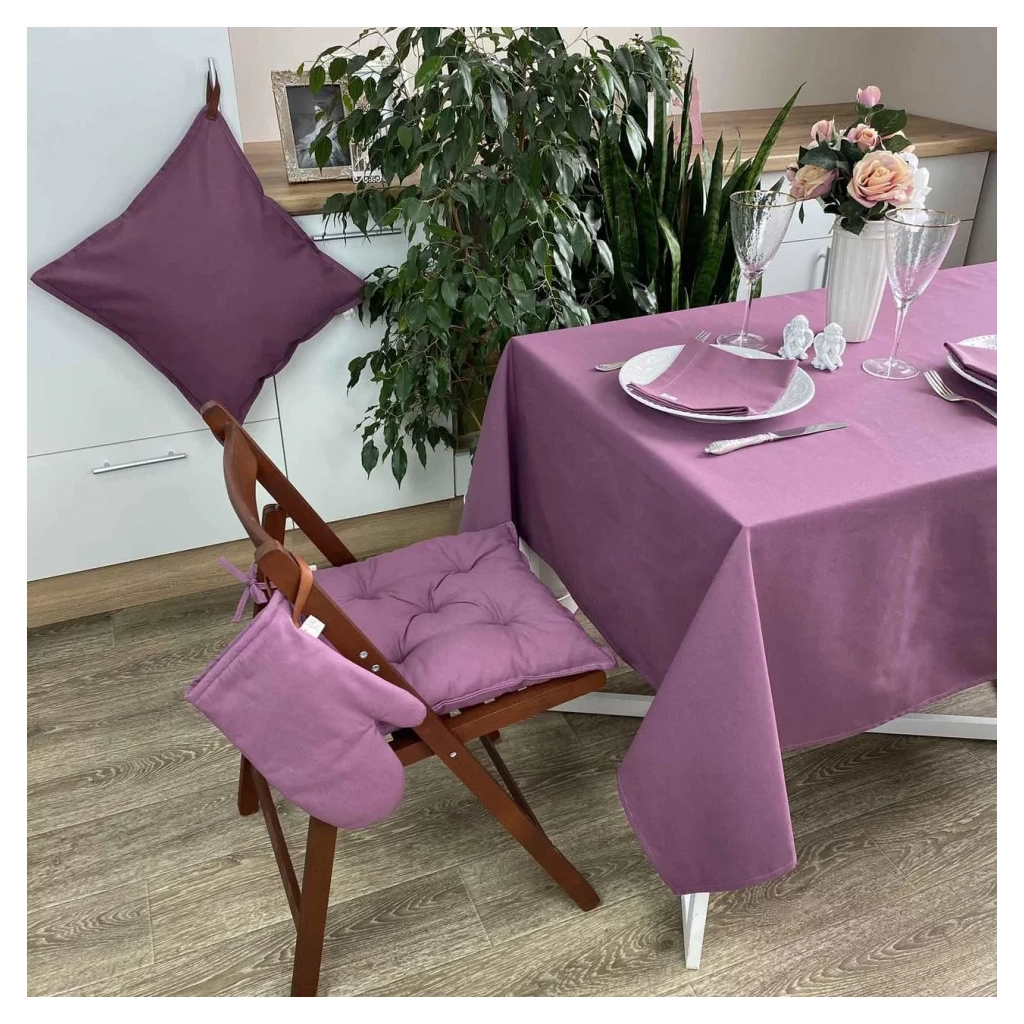 Скатертина Прованс Violet 145х145 см (4823093429482) - зображення 2