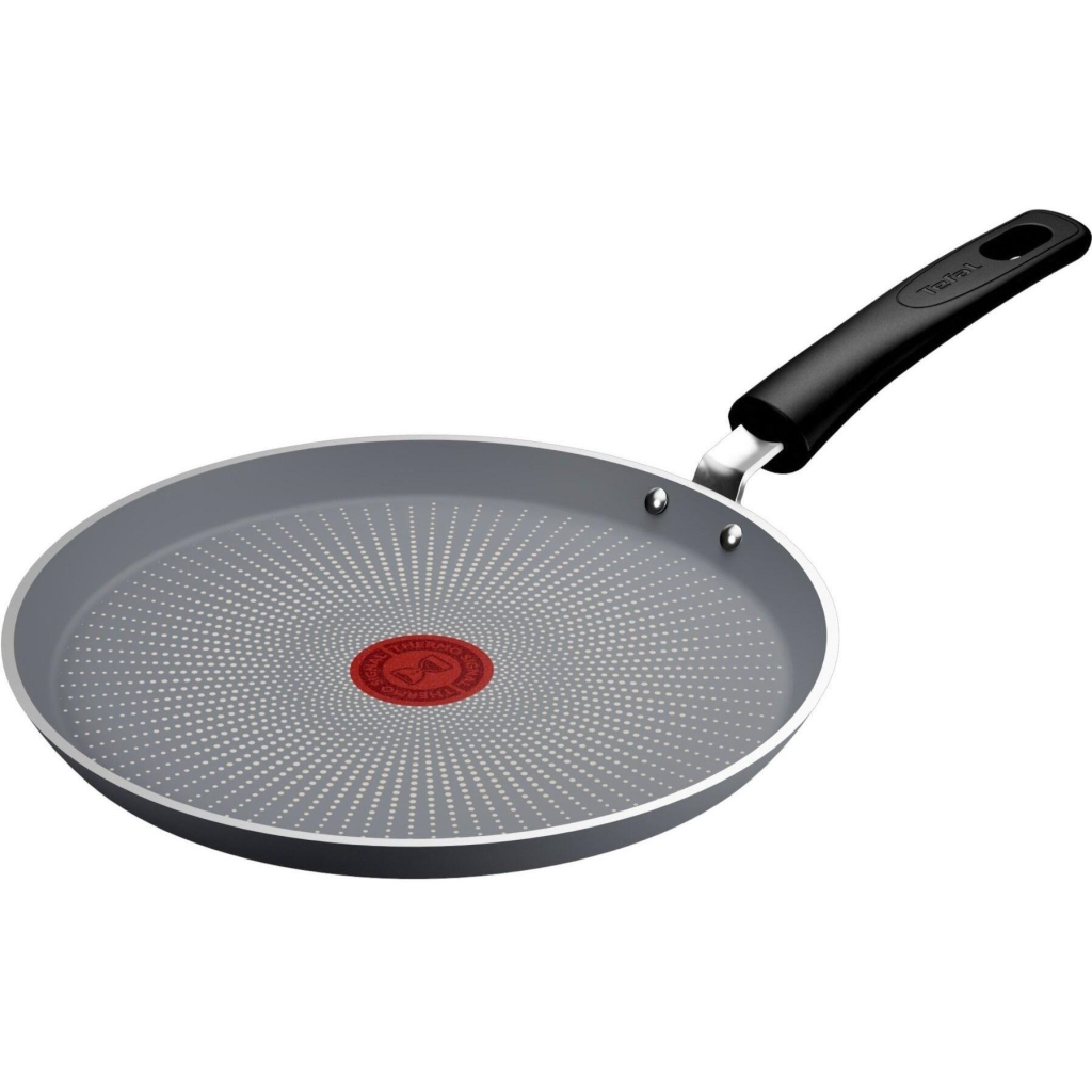 Сковорода Tefal Halo для млинців 25 см, алюміній, бакеліт, сірий (C3123853) - зображення 1