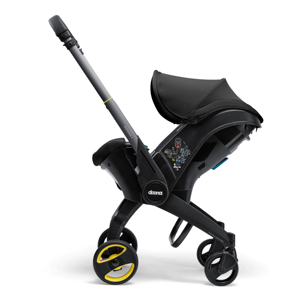Автокрісло Doona I Infant Car Seat гр. 0+ 0-13 кг Nitro Black (SP350-20-033-015) - зображення 5