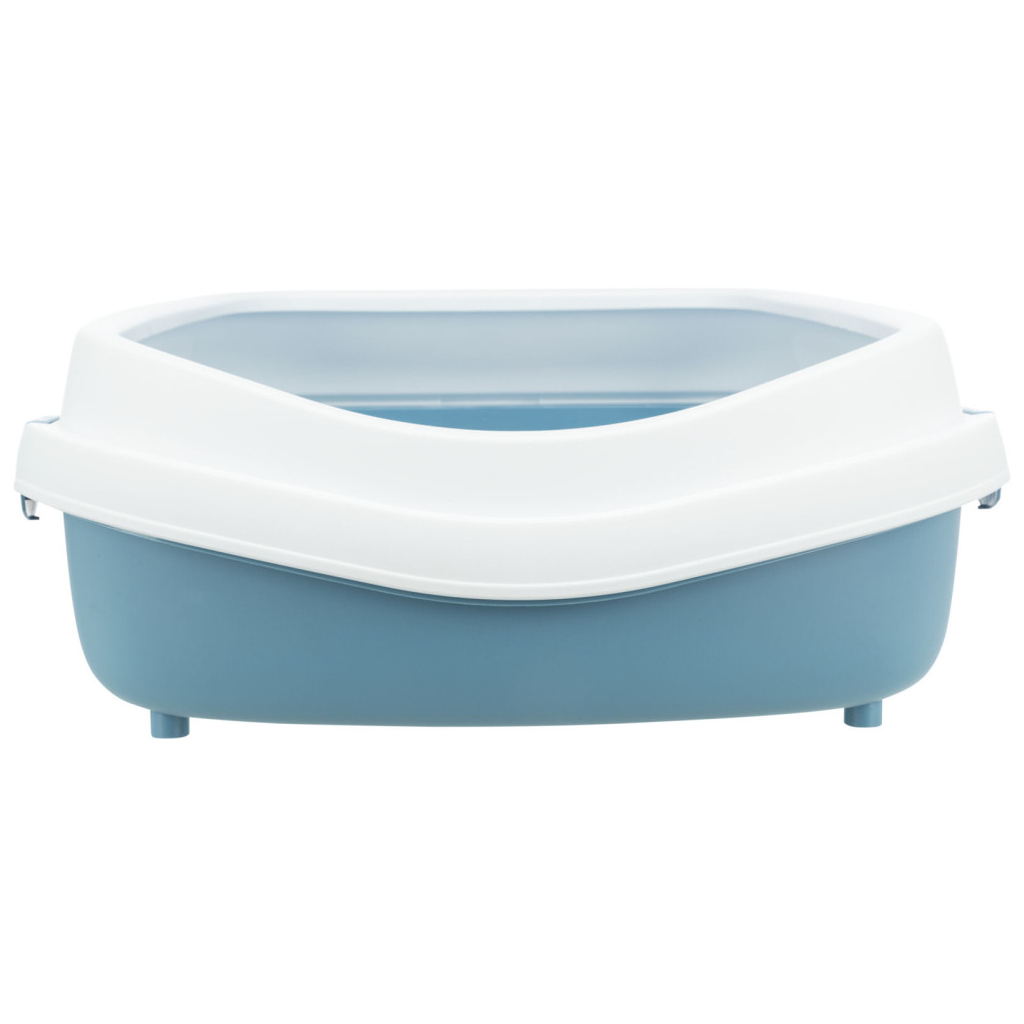 Туалет для котів Trixie Primo XXL з бортиками 56х25х71 см синьо-білий (4011905401751) - зображення 4