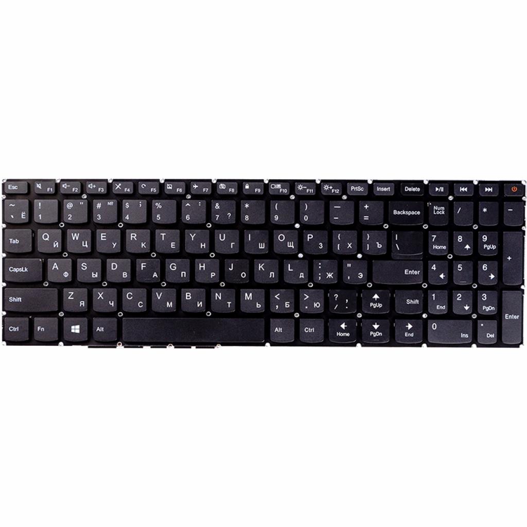 Клавіатура ноутбука Lenovo V110/110-15ibr чорна (KB310755) - зображення 1