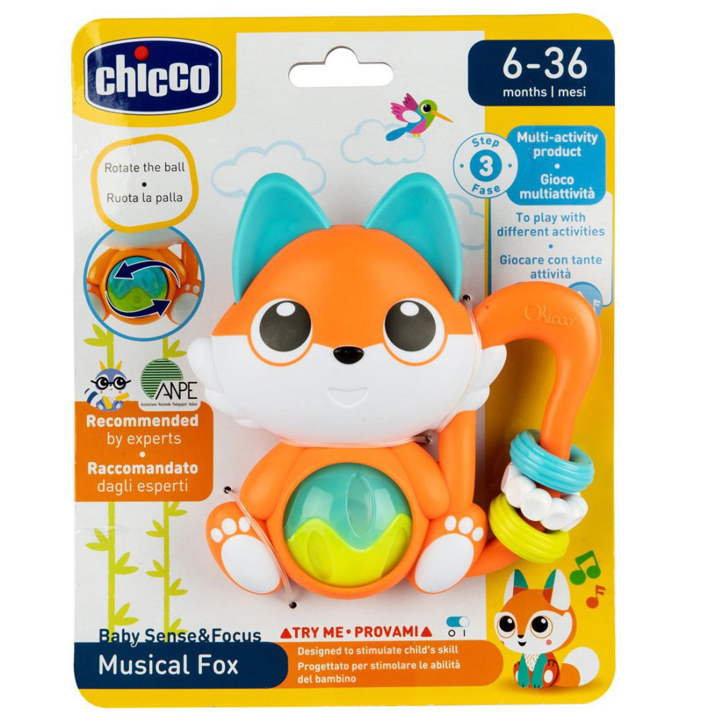 Брязкальце Chicco Лисичка (11589.00) - изображение 3