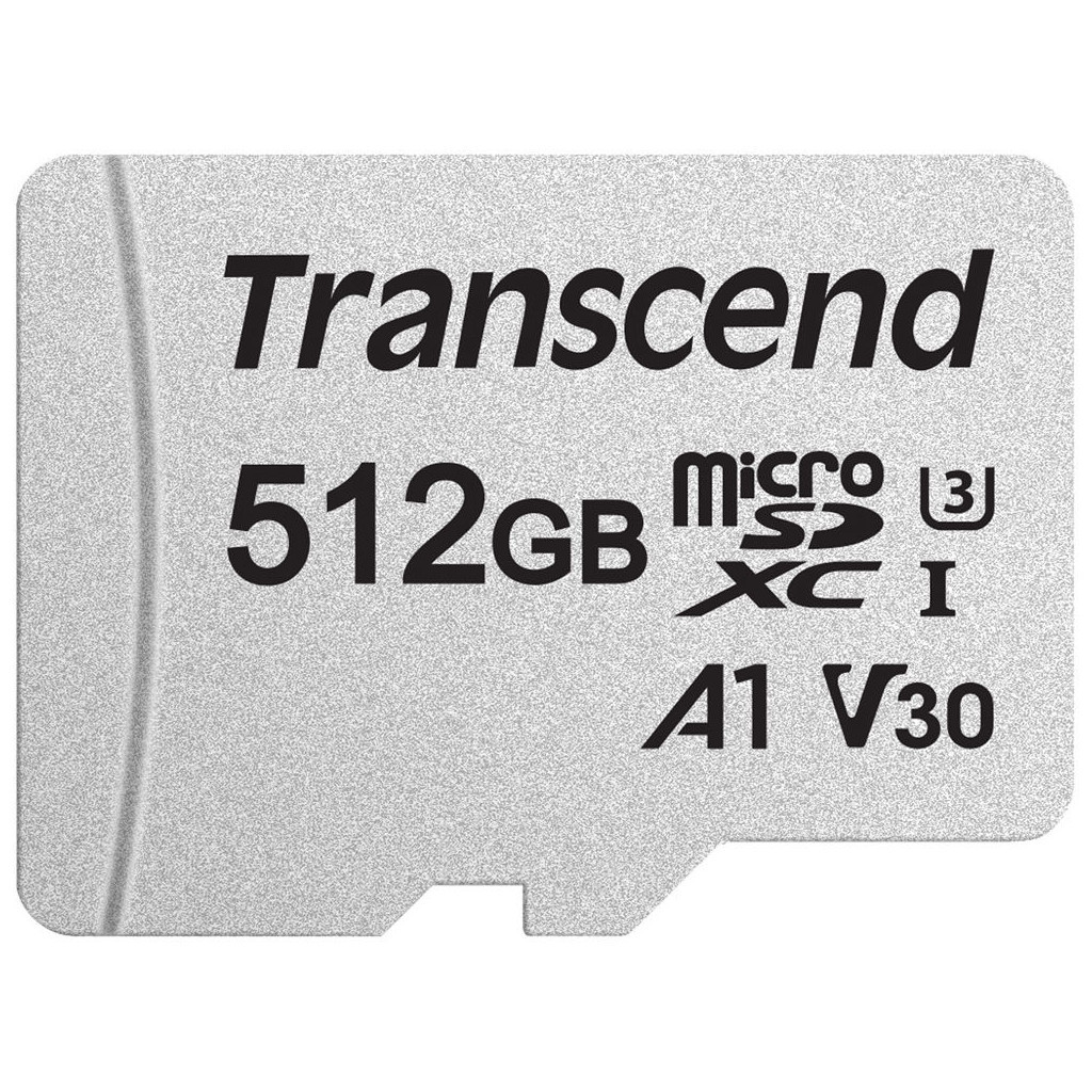 Карта пам'яті Transcend 512GB microSDXC Class 10 U3 (TS512GUSD300S-A) - зображення 2