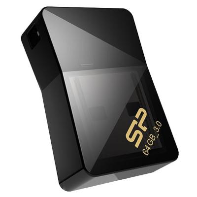 USB флеш накопичувач Silicon Power 64Gb Jewel J08 Black USB 3.0 (SP064GBUF3J08V1K) - зображення 2