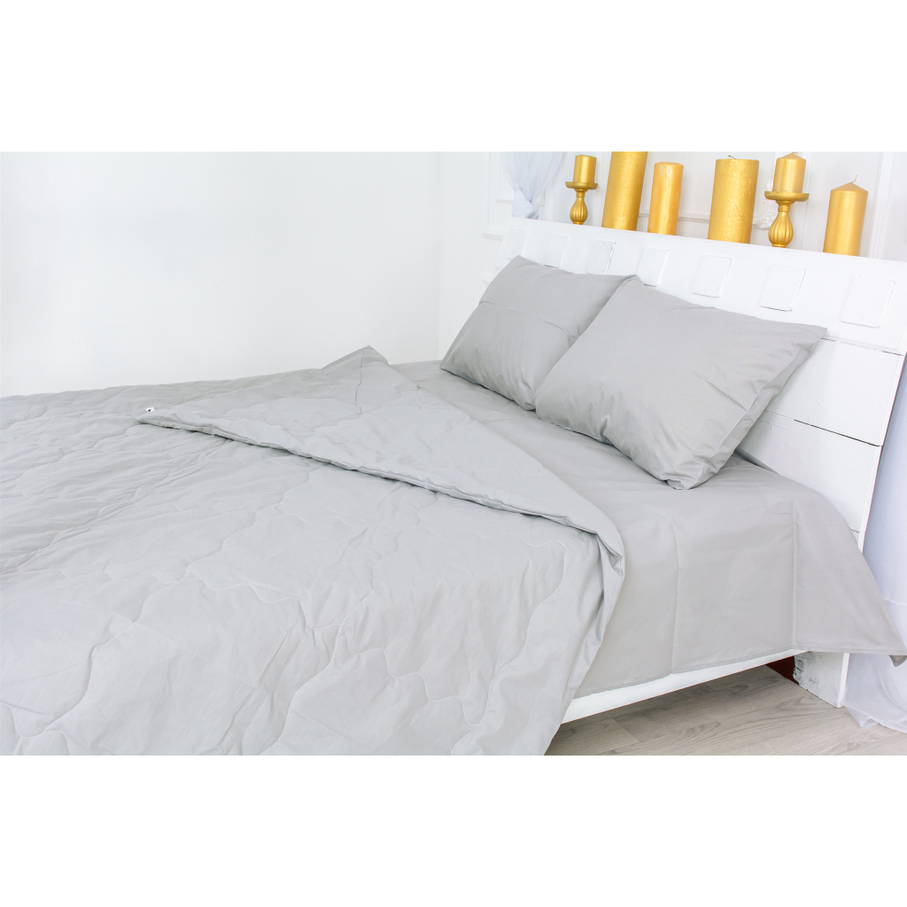 Ковдра MirSon Літній комплект №2655 3M Thinsulate 16-5703 Light Gray 155х215 (2200003112528) - зображення 2