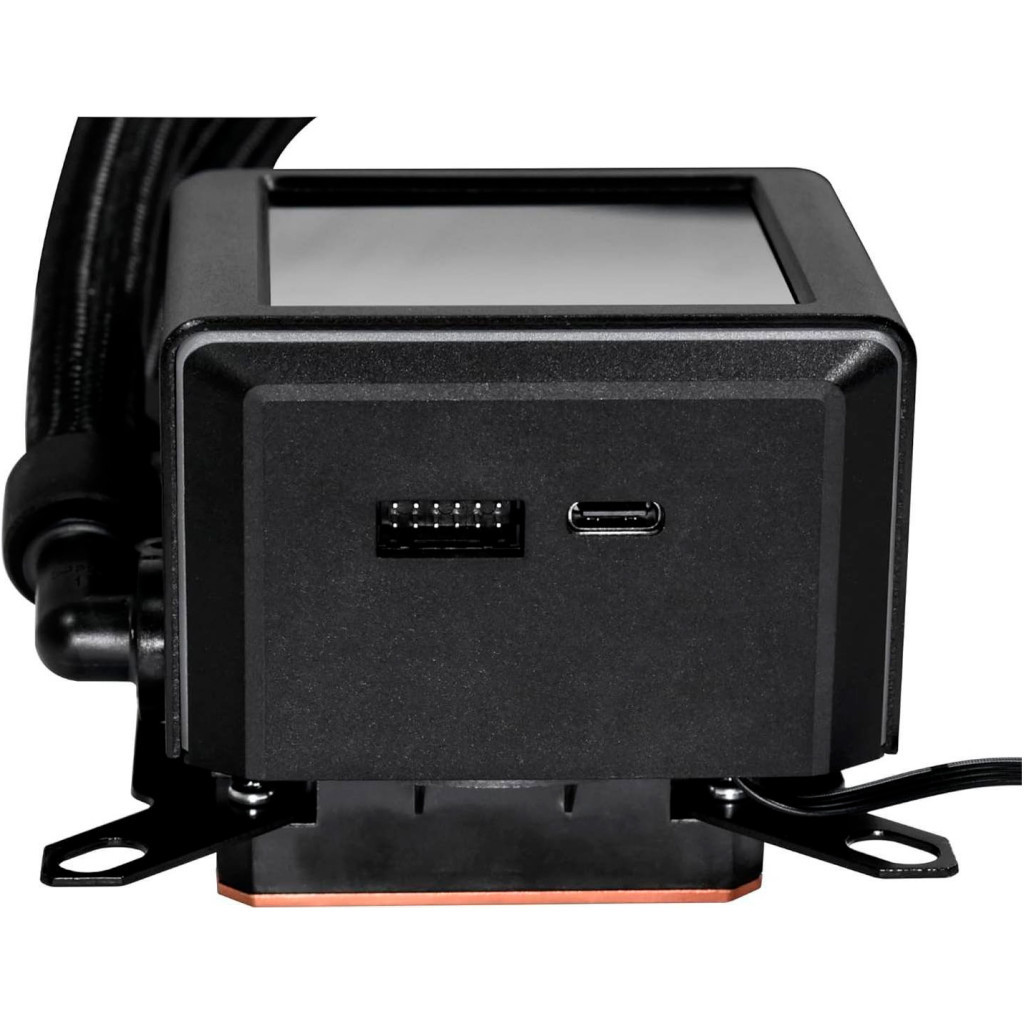 Система рідинного охолодження Lian Li Galahad II LCD, 360 Black (G89.GA2ALCD36B.00) - зображення 5