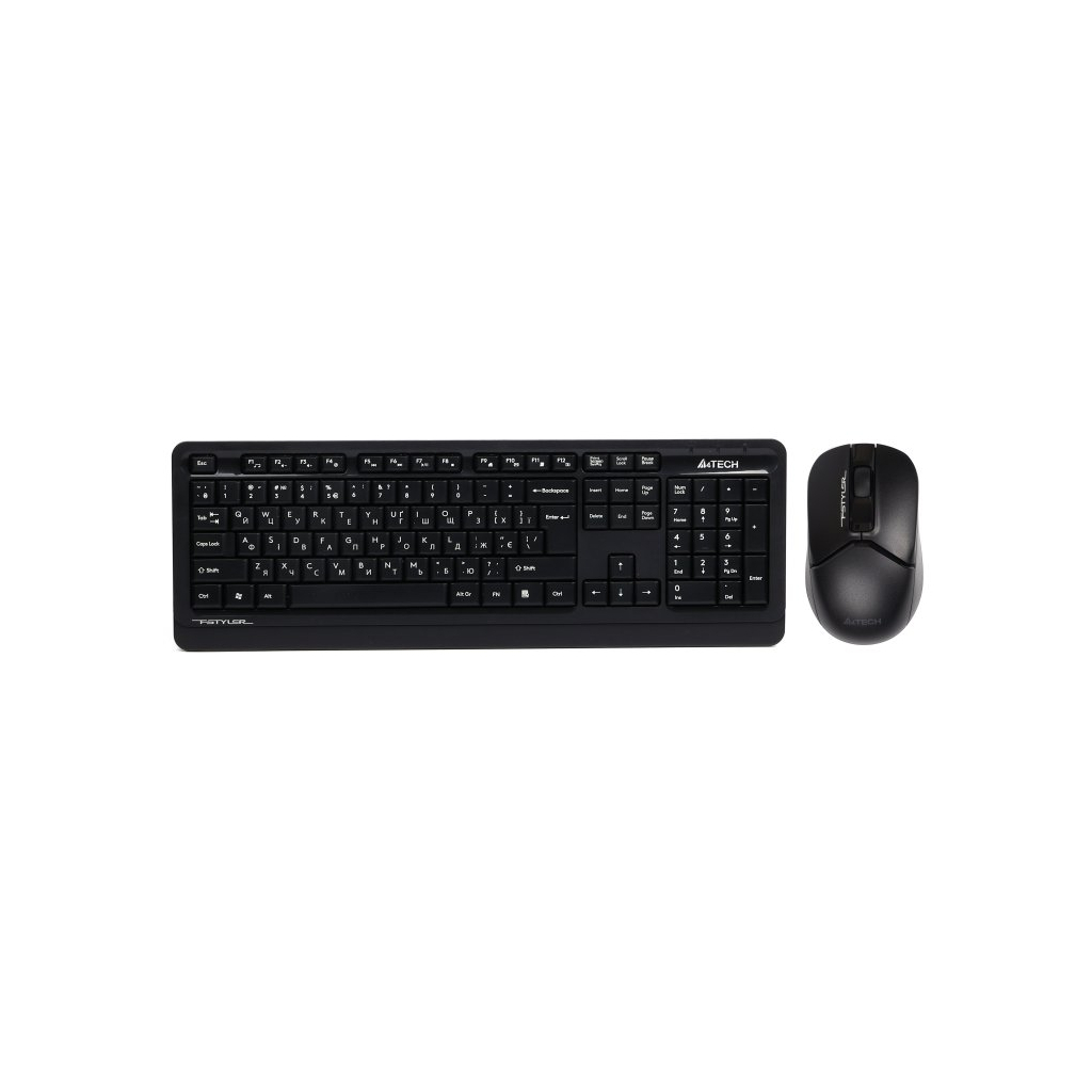 Комплект A4Tech FG1012S Wireless Black (4711421968928) - зображення 1