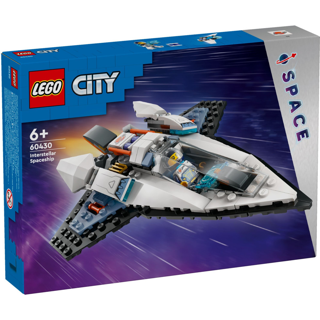 Конструктор LEGO City Міжзоряний космічний корабель 240 деталей (60430) - зображення 1